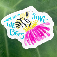 Load image into Gallery viewer, Save the Bees Sticker
