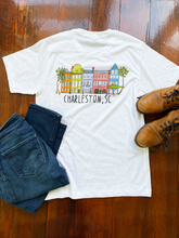 Load image into Gallery viewer, Colorful Rainbow Row T-Shirt
