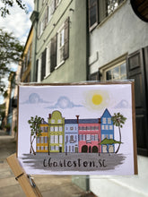 Load image into Gallery viewer, Charleston Rainbow Row Card
