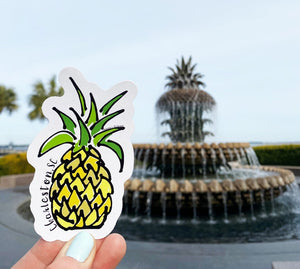 Pineapple Charleston Sticker