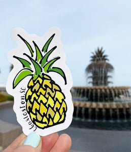 Pineapple Charleston Sticker