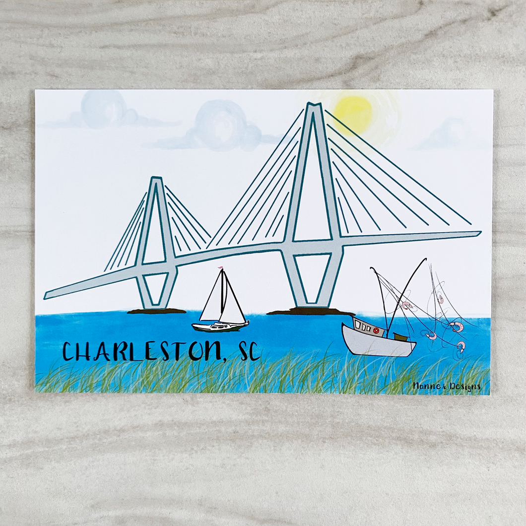 Arthur Ravenel Jr. Bridge Postcard