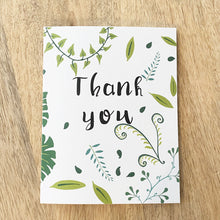 Load image into Gallery viewer, Thank You Leaves Card
