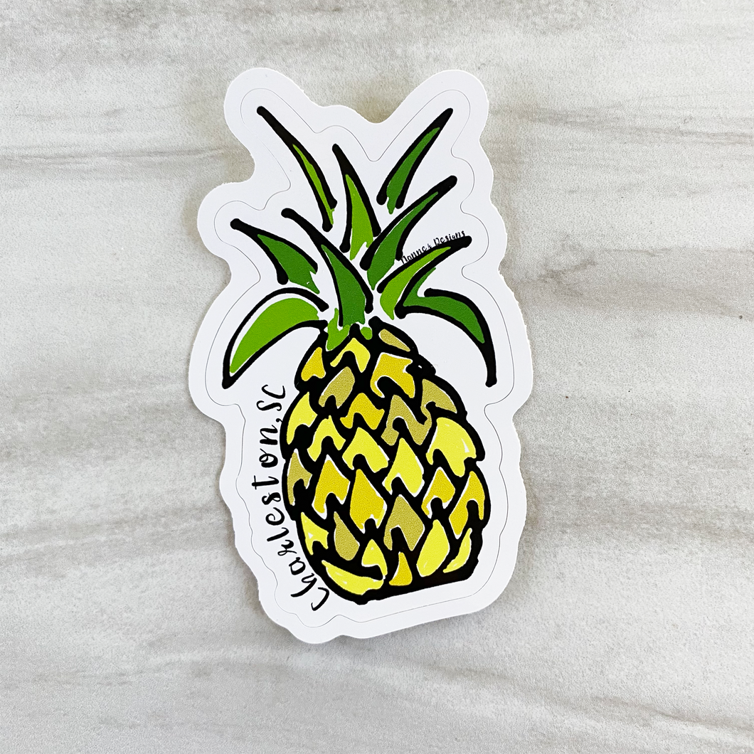 Pineapple Charleston Sticker