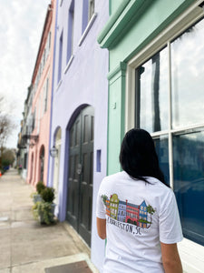 Colorful Rainbow Row T-Shirt