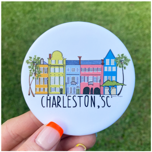 Rainbow Row Charleston, SC Coaster