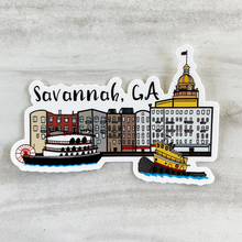 Load image into Gallery viewer, Savannah River Street Georgia Sticker
