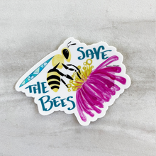 Load image into Gallery viewer, Save the Bees Sticker
