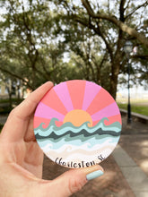 Load image into Gallery viewer, Pink Sunrise Charleston, SC Coaster
