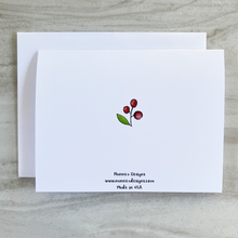 Load image into Gallery viewer, Thank You Painted Bunting Card
