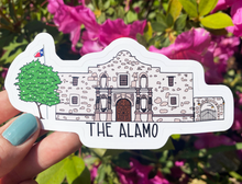 Load image into Gallery viewer, The Alamo Texas Sticker
